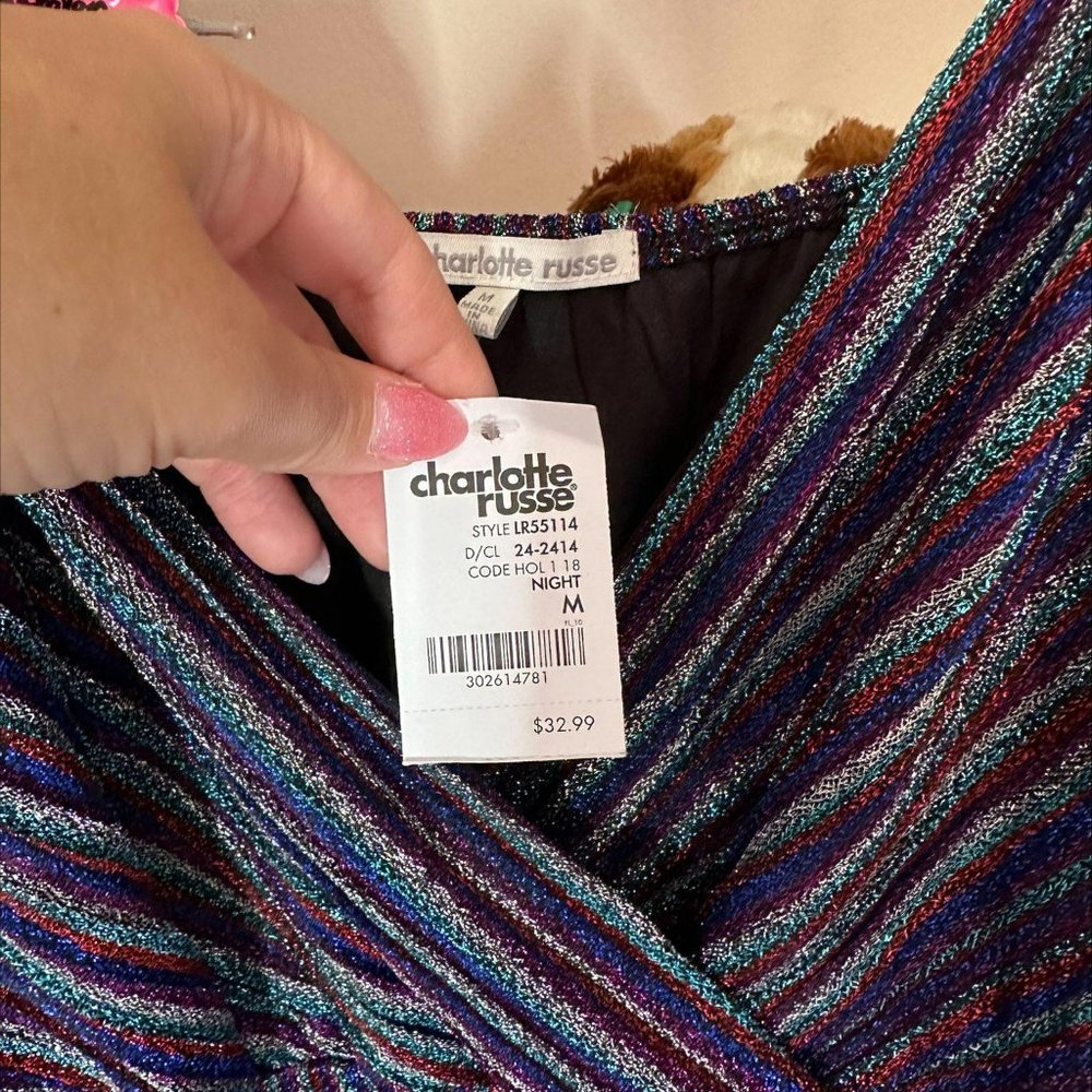 CHARLOTTE RUSSE JUMPSUIT - Picture 3 of 4